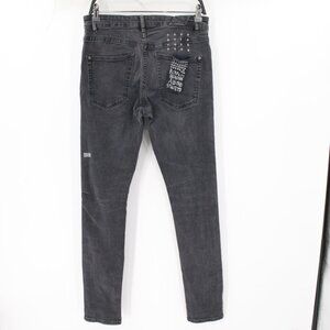 Ksubi Jeans Mens 31 L31 Chitch Krow Slim Fit Mid Rise Button Fly Stretch Denim